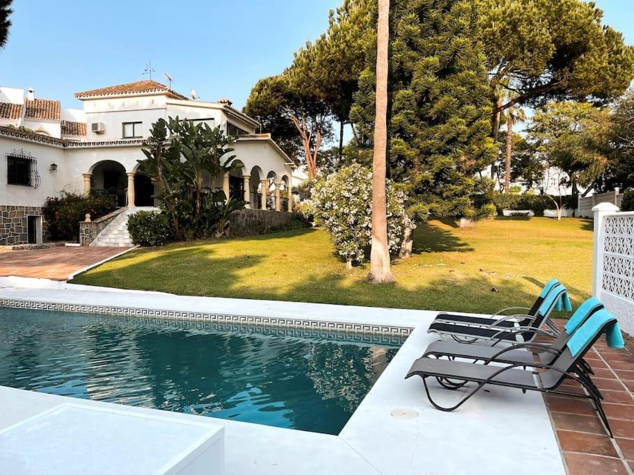 Villa Santa Cristina Cerca Del Mar Marbella Buitenkant foto